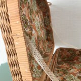 Vintage wicker case