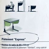 Bureau ergonomic design Moll type t5