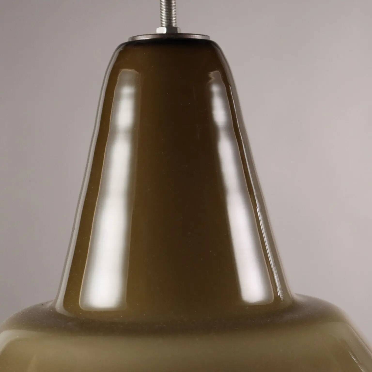 Vintage coloured glass pendant, Italy, 1960s