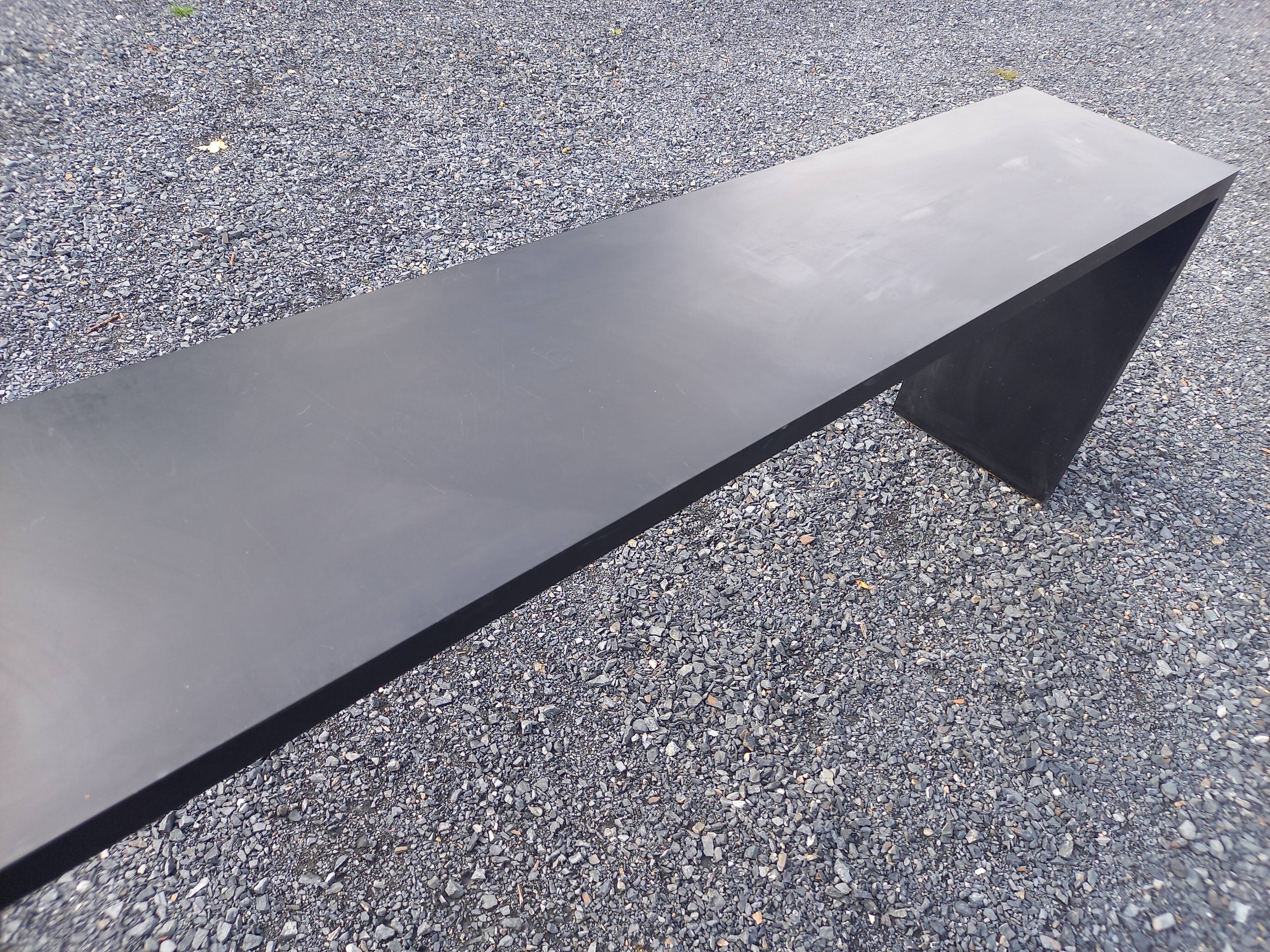 Metal industrial console
