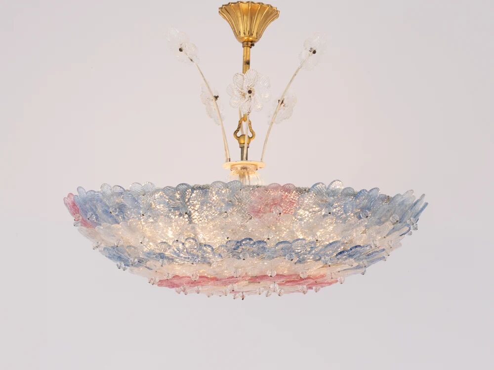 Murano glass floral Barovier & Toso flower chandelier