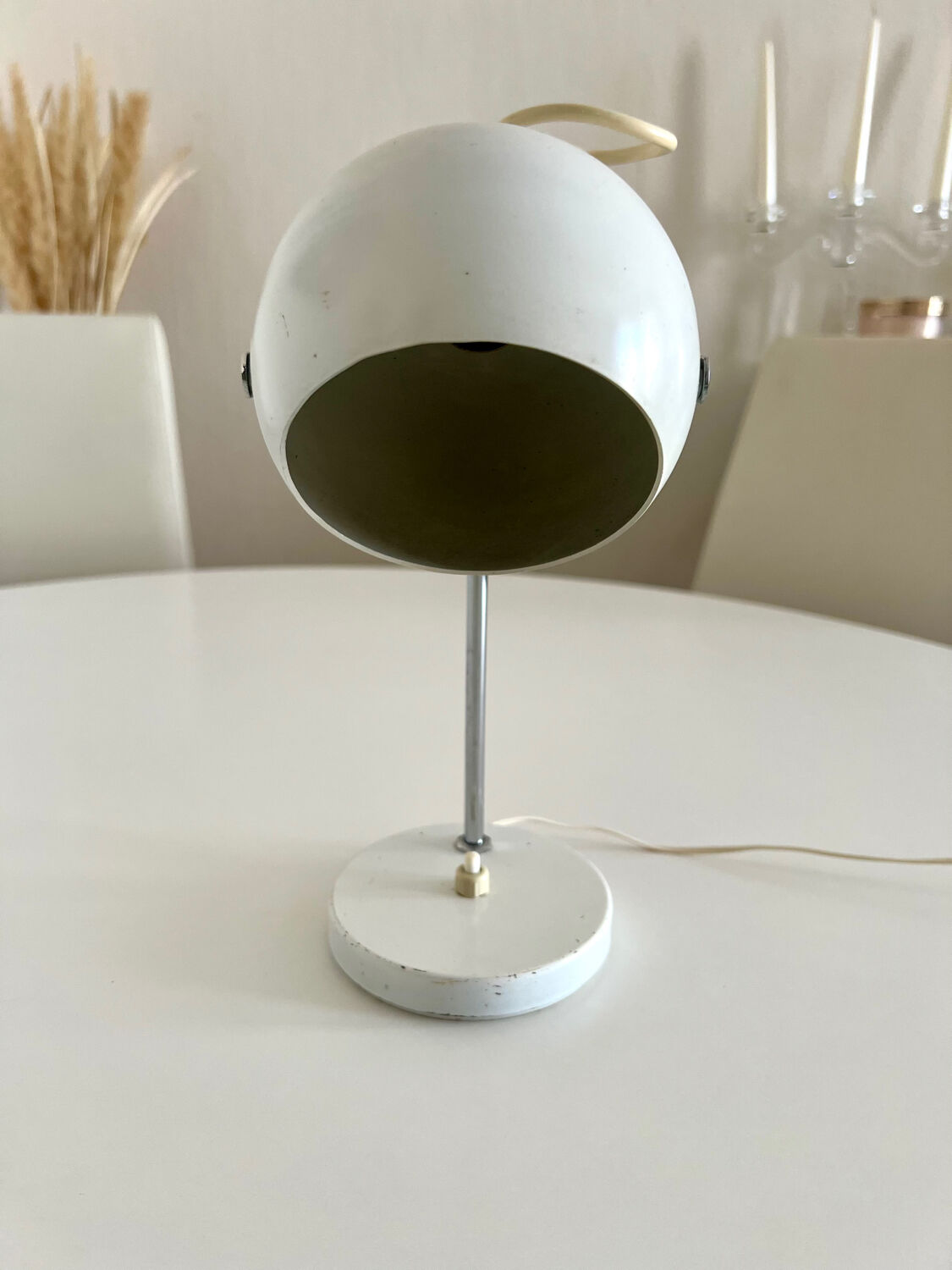 Vintage lamp from the 60s-70s, adjustable for table or wall – Space Age style