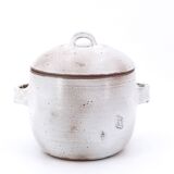 Stoneware tureen by Jeanne and Norbert Pierlot, ceramics from the 70s