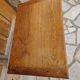 Vintage oak side table