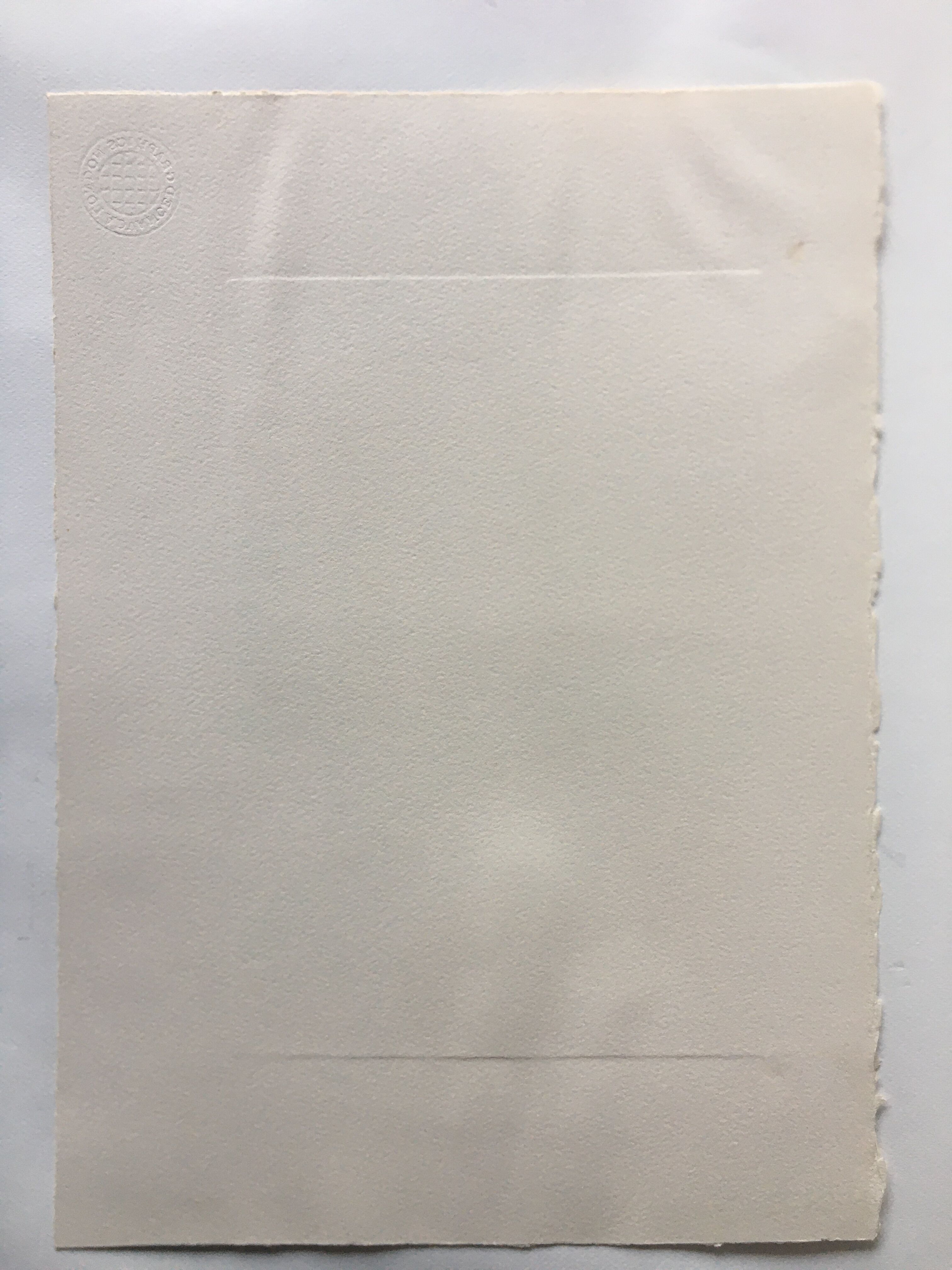 Albert Irvin screenprint