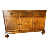 Buffet Bahut Enfilade Mobilier Bois Massif Style Anglais