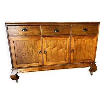 Buffet Very Sideboard Solid Wood English Style