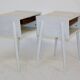 Set de 2 tables de chevet en chêne, Suède, 1960