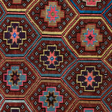 Anatolian handmade kilim rug 275 cm x 196 cm