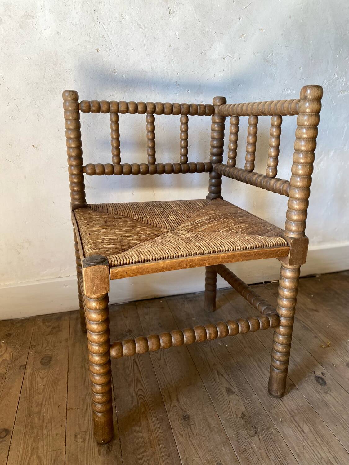 Pearl wood armchair