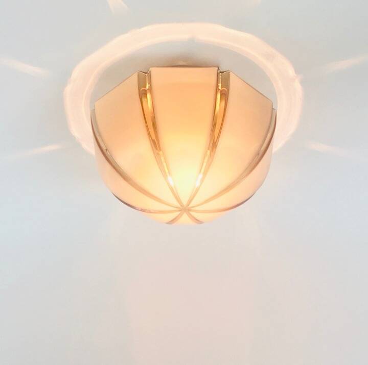 Dome Shaped Ceiling Light from Peill & Putzler, Germany, 1970s