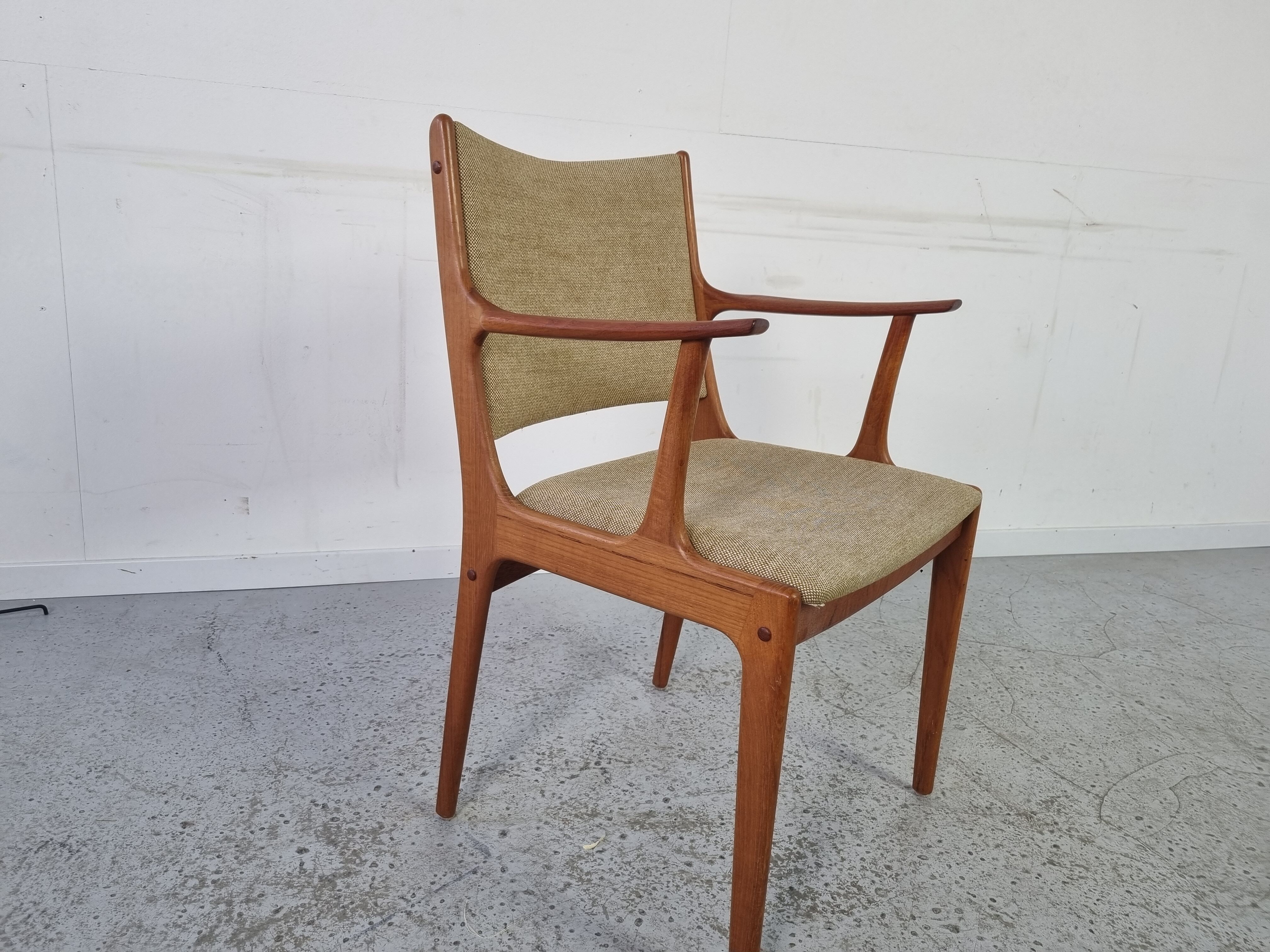 Teak office chair by Johannes Andersen for Uldum, 60s