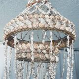 Bohemian shell pendant light