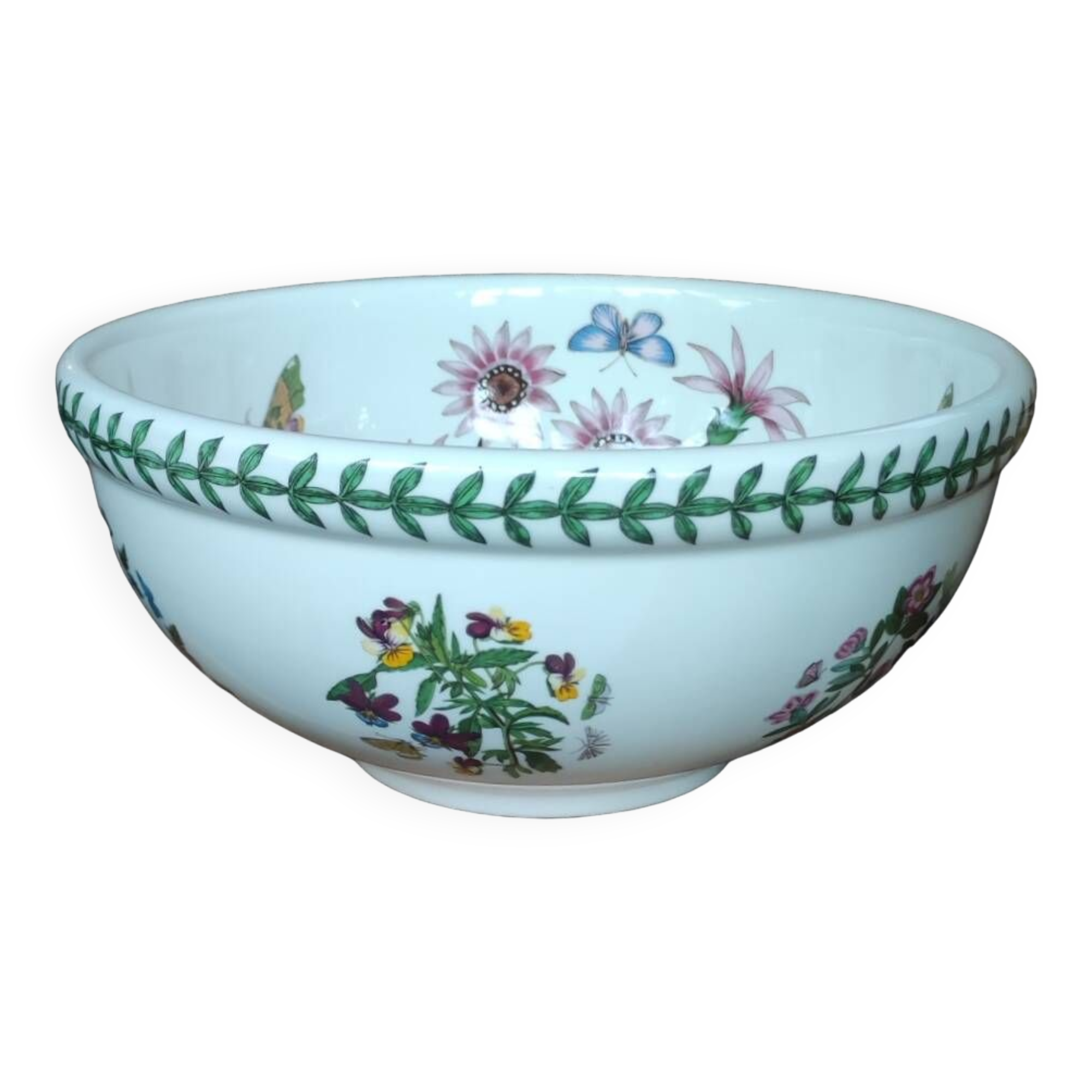 Vintage salad bowl the Botanic Garden Portmeirion