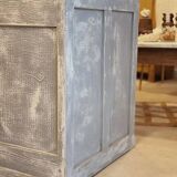 Blue-grey patinated sideboard / jam cupboard