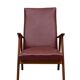 Teak High Back Lounge Chair 1960s Holland