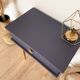 Vintage bedside table, tapered legs - Sèvres blue
