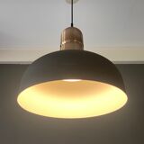 Dutch design 1970s 80s vintage aluminum hanging lamp made  by Raak Amsterdam