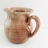 Vintage stoneware pitcher