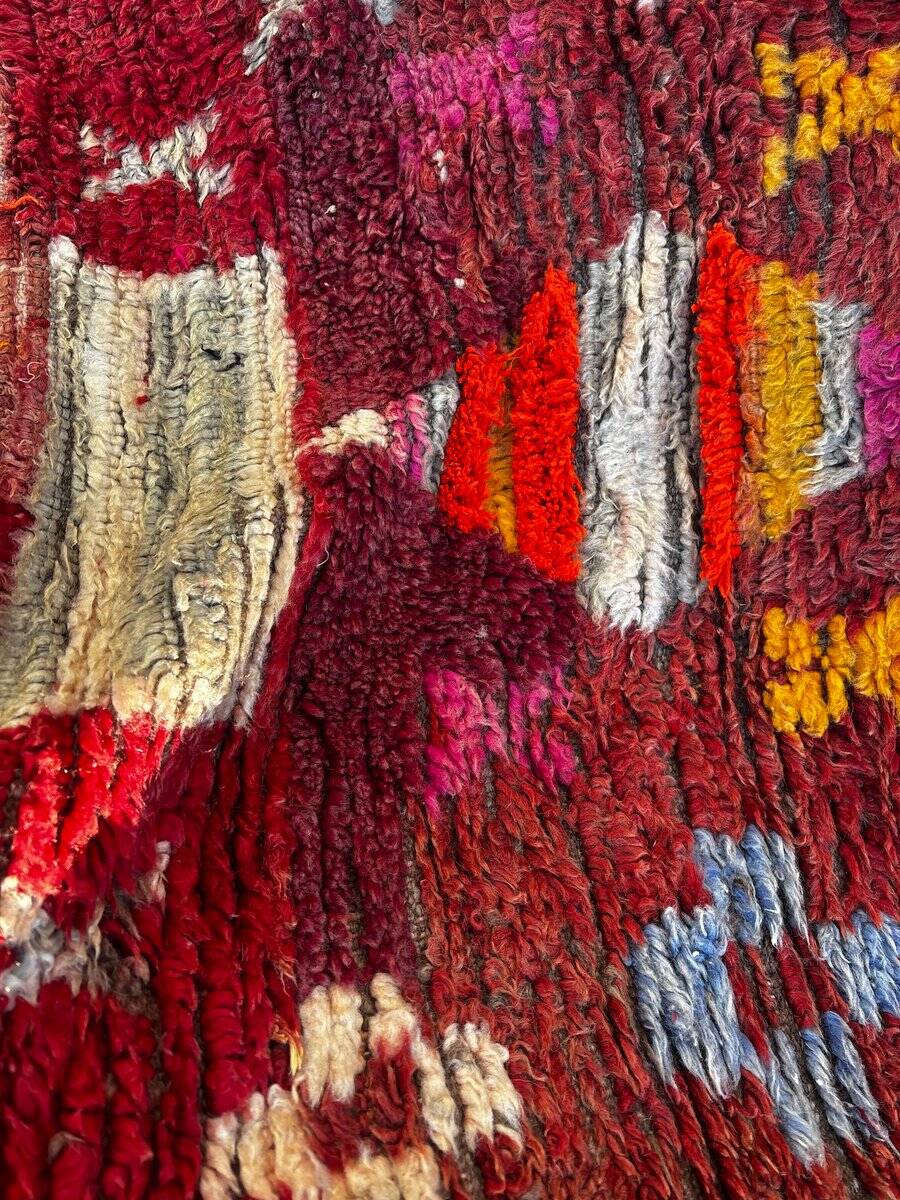 Moroccan Berber Beni Ouarain Wool Rug