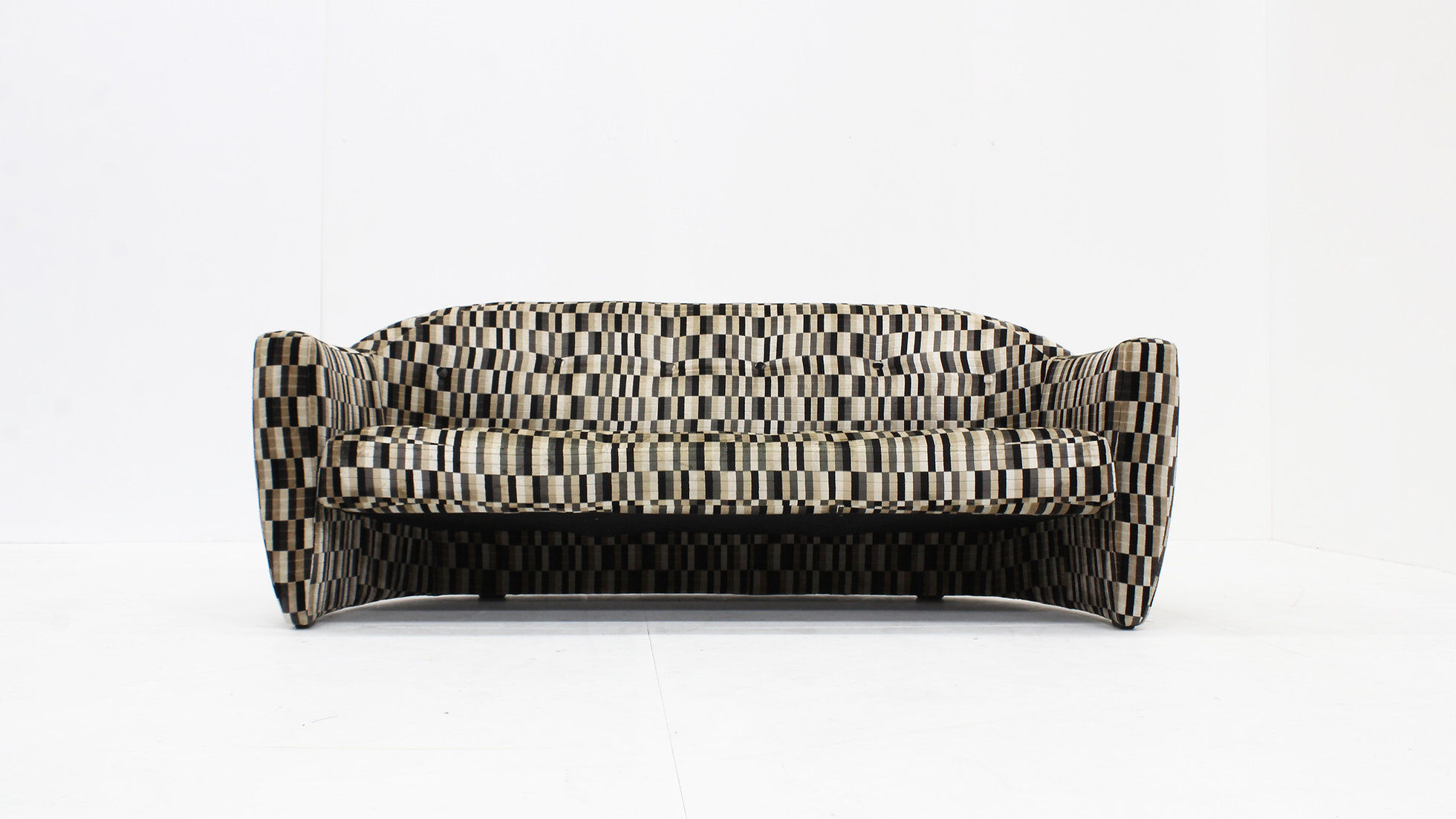 Canapé vintage à motif géométrique de Leolux