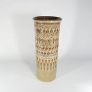 Vase de sol en grès moderne scandinave, "3119" Søholm Stentøj, années 1960.
