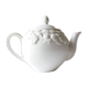 White teapot