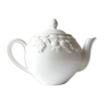 Théière blanche