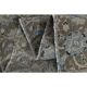 1970s Vintage Persian Handknotted Wool Brown Oversize Area Rug 290x358