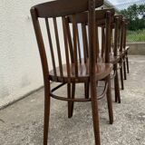 Bistro chairs 1950 made in Czechoslovakia
