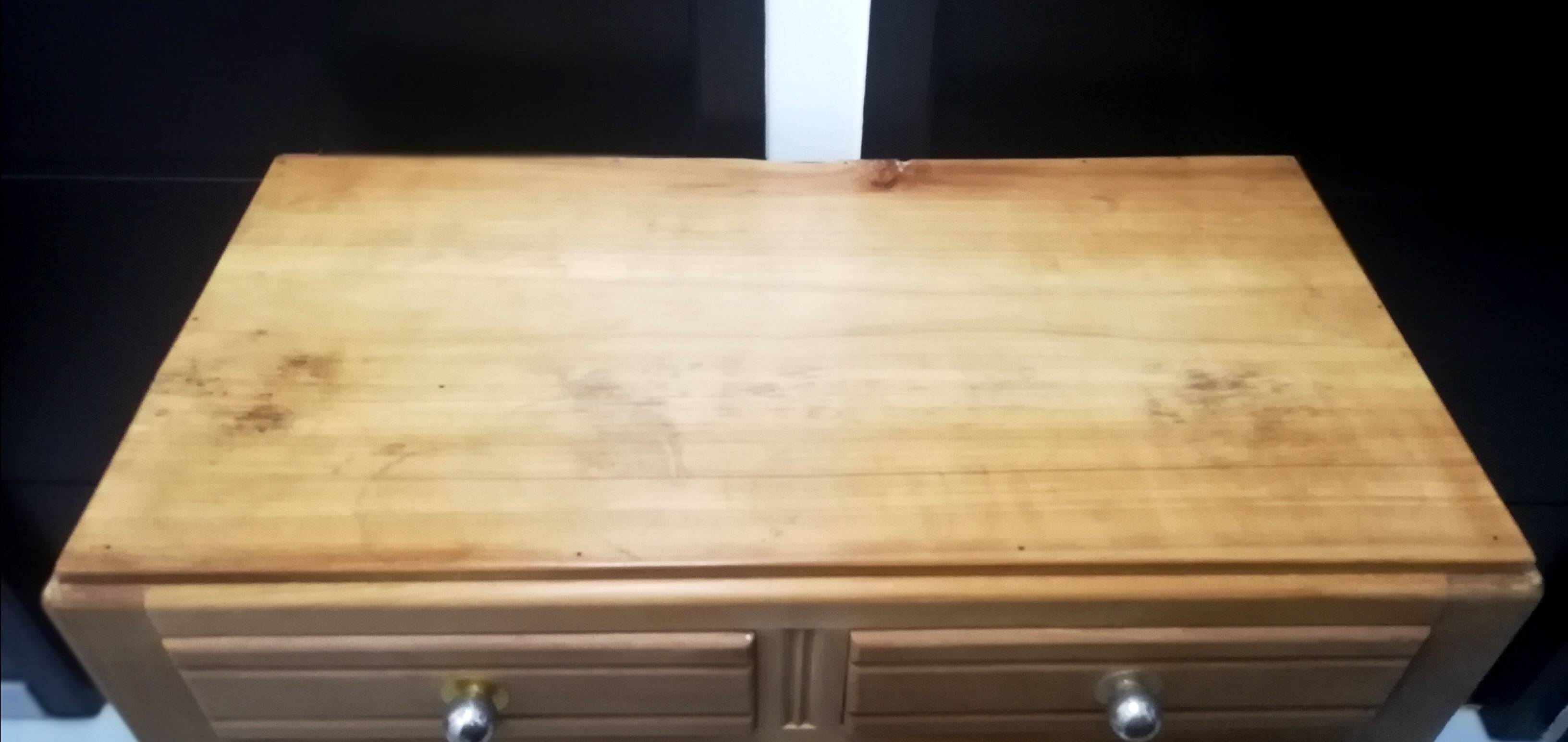 Low sideboard in natural oak