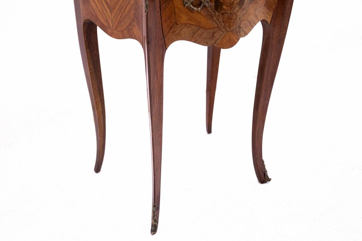 Pair of bedside tables, France, ca. 1920.