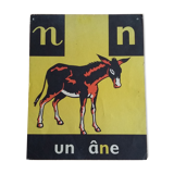 The donkey, reading picture