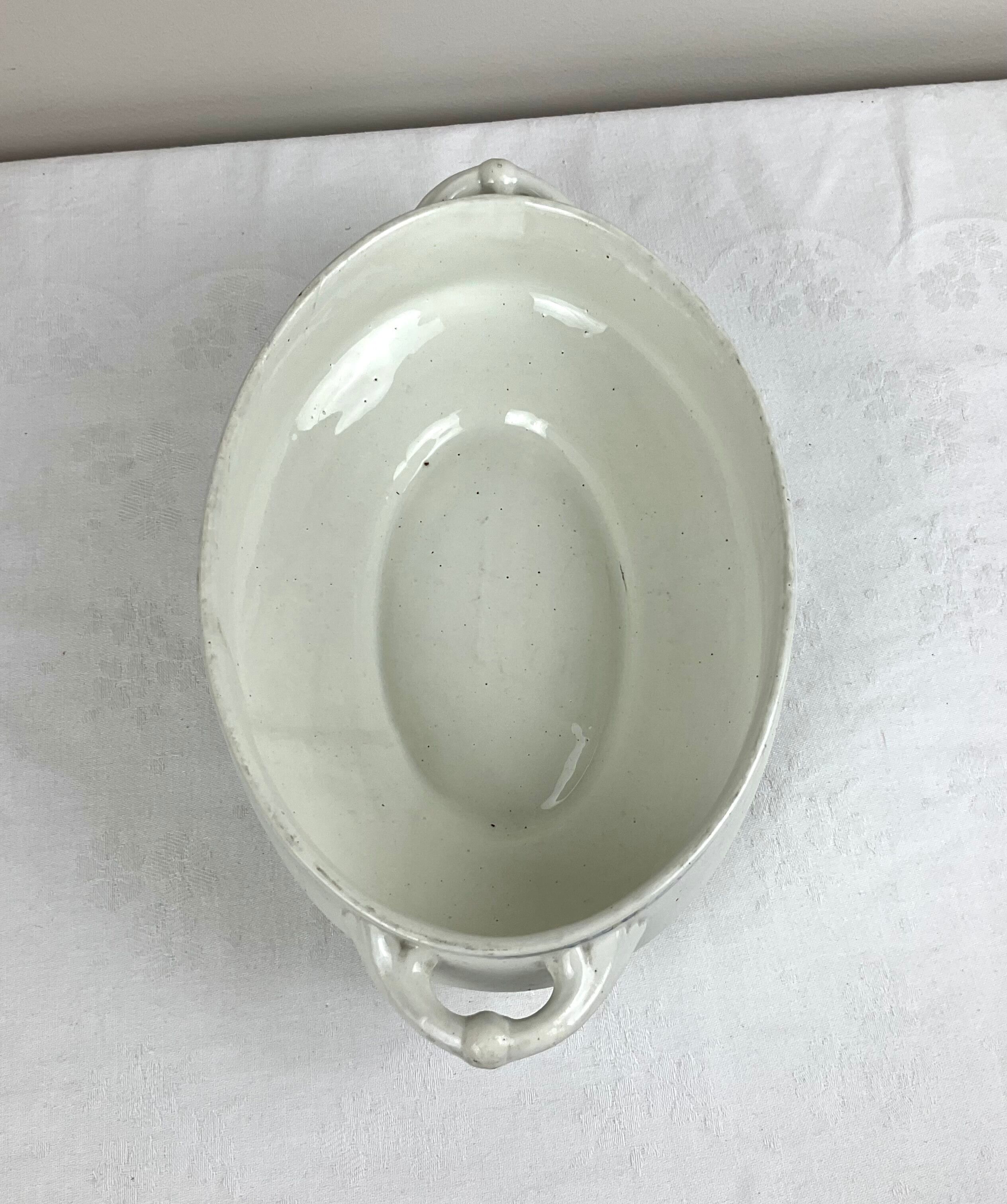 Very old vegetable service