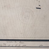 Ancient Italian map, Rivoli, Lake Garda late 19th