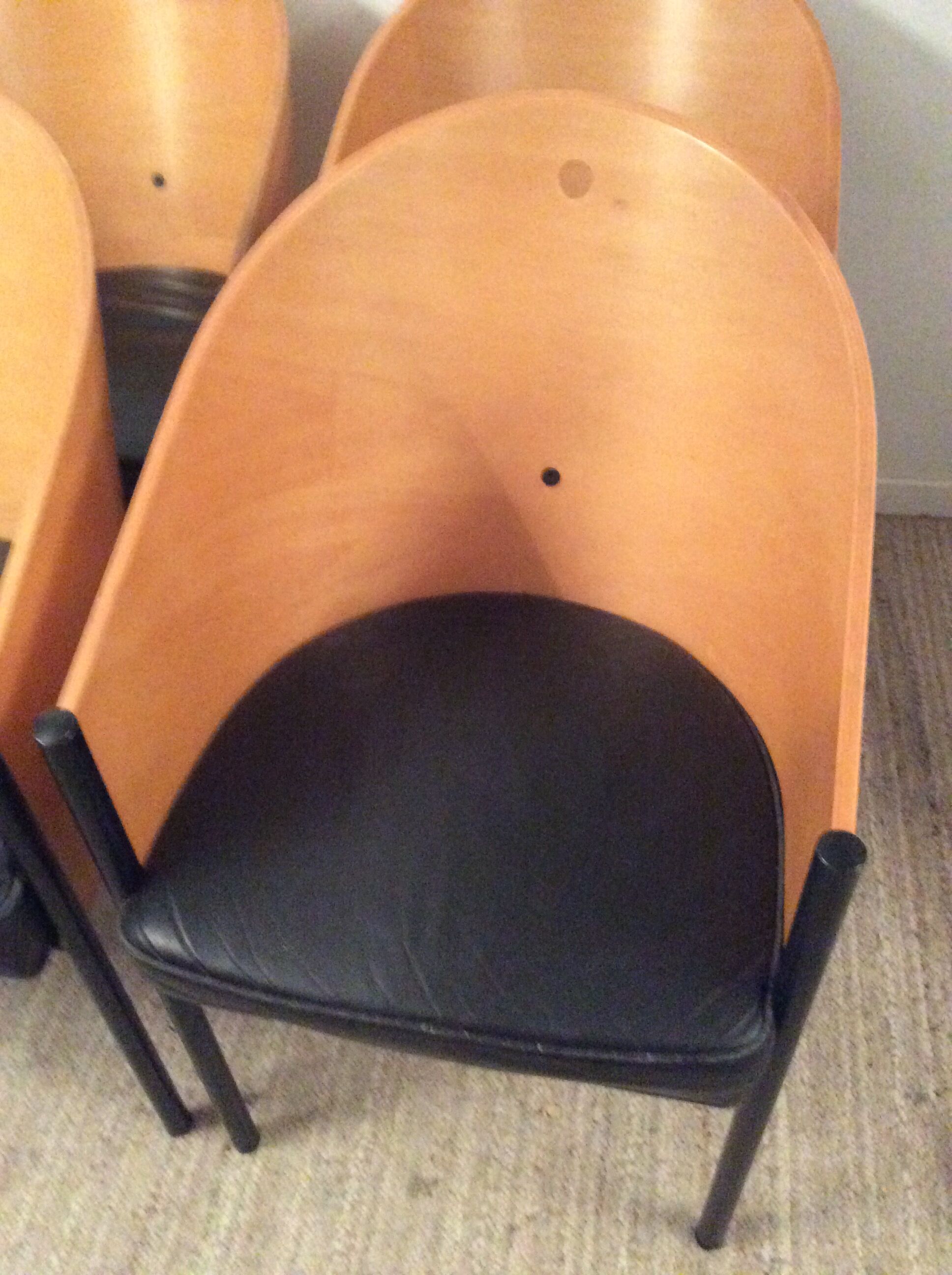 Série de 6 chaises Costes par Philippe Starck