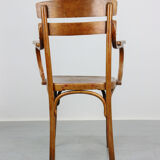 Antique bentwood armchair