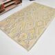 Tapis Kilim Vintage Laine Fait Main, Bohème, Motifs Géométriques, 149X247Cm
