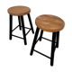 Pair of wooden stools
