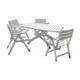Wooden garden furniture