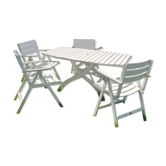 Wooden garden furniture