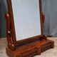 Nineteenth-century mahogany barber
