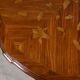 Rosewood marquetry coffee table, Louis XV style – Mid 20th century