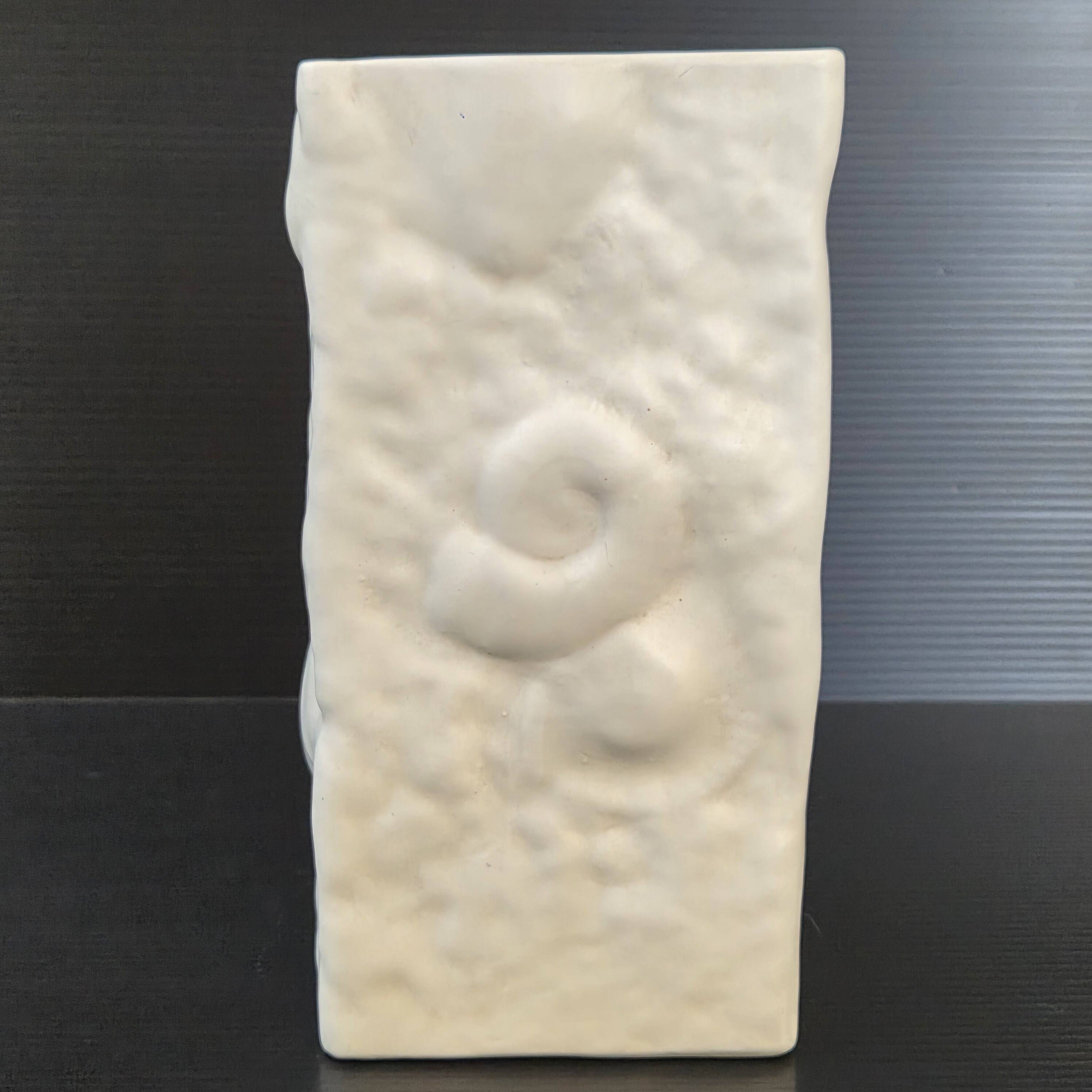 Vintage Italian fossil vase 1960