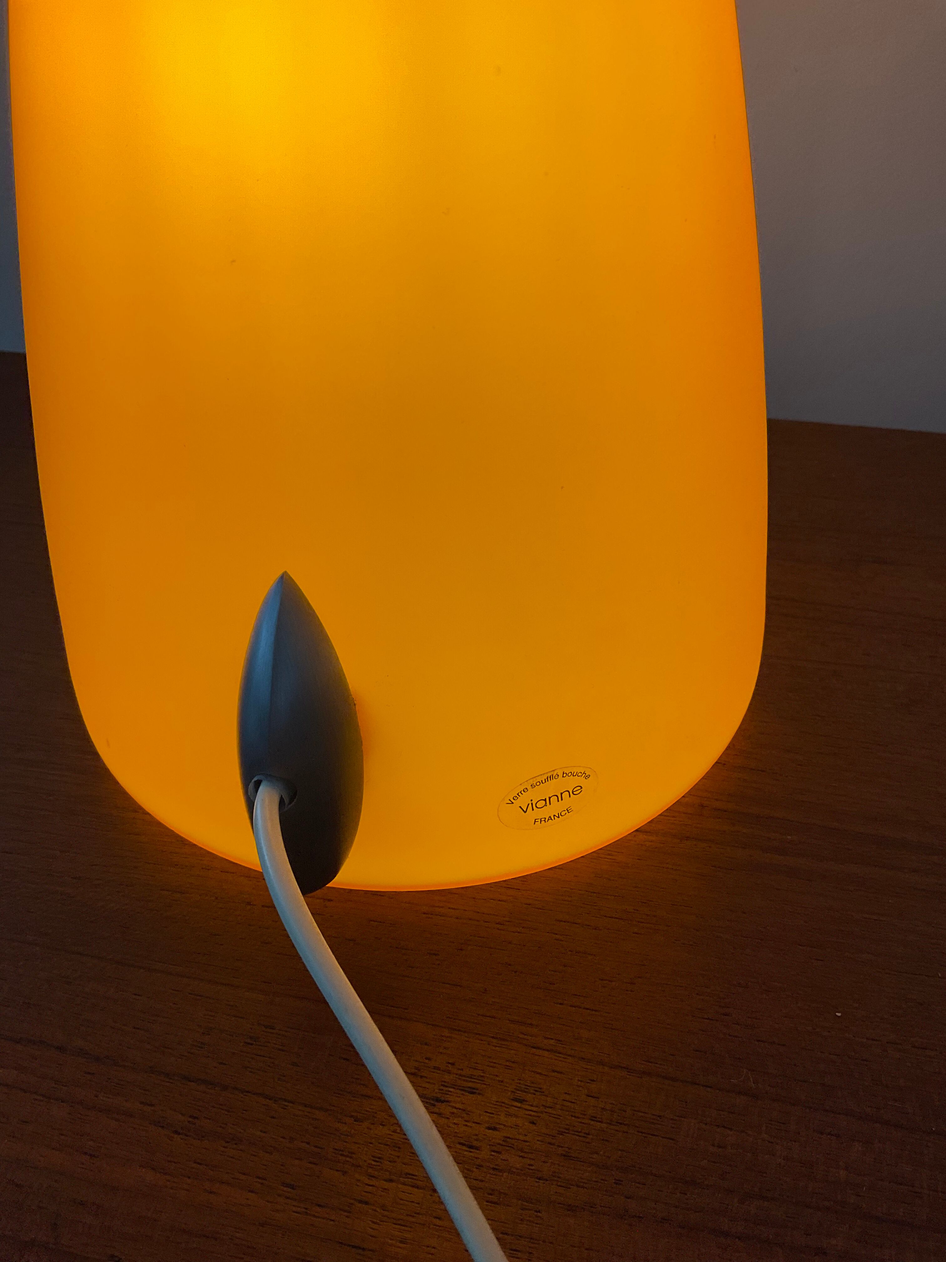 Teepee glassware lamp De Vianne from the 70s