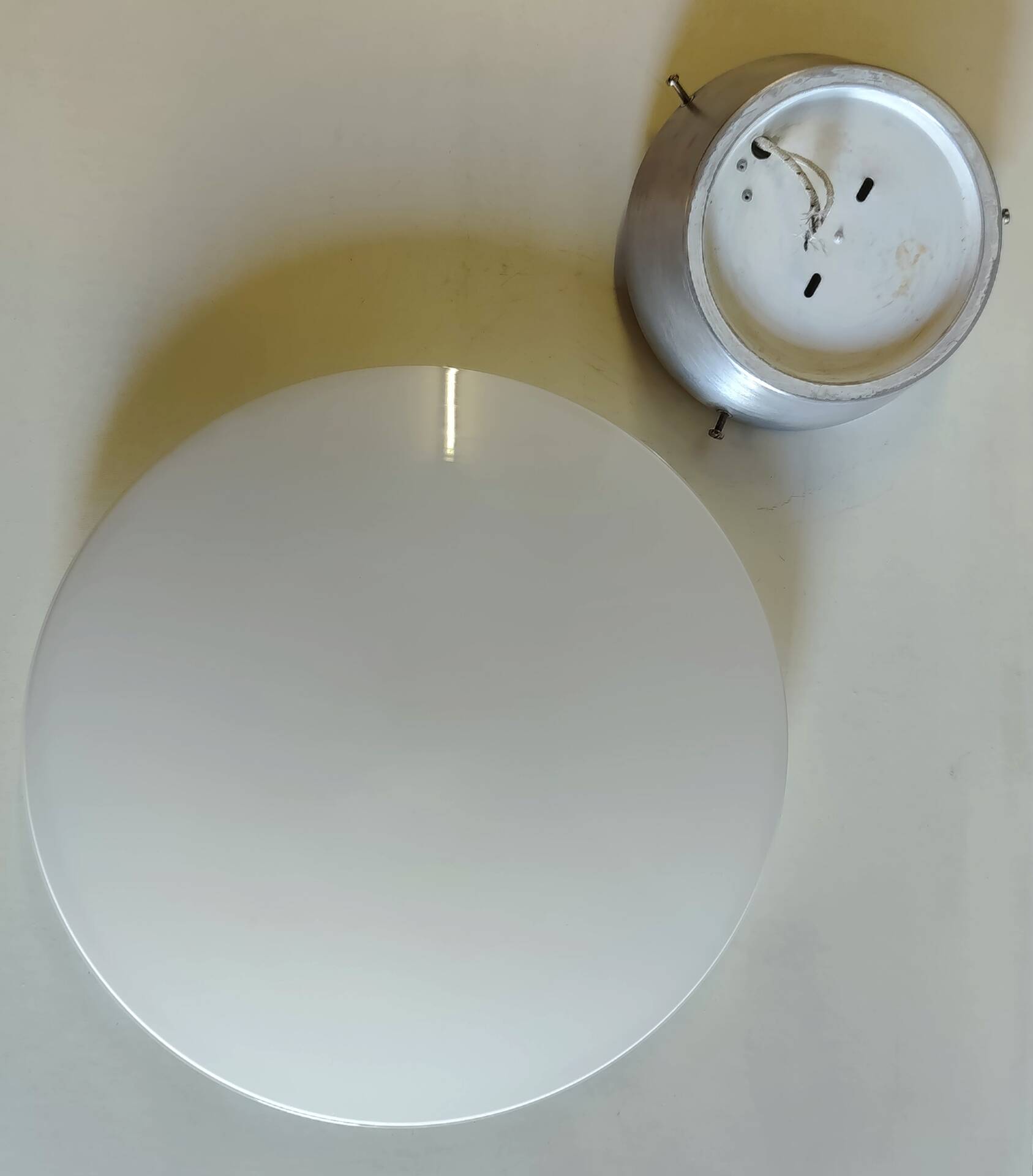 Ceiling light or wall lamp model Eklipta by Louis Poulsen - 1950s/60s