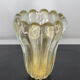 Vase Murano paillons d’or