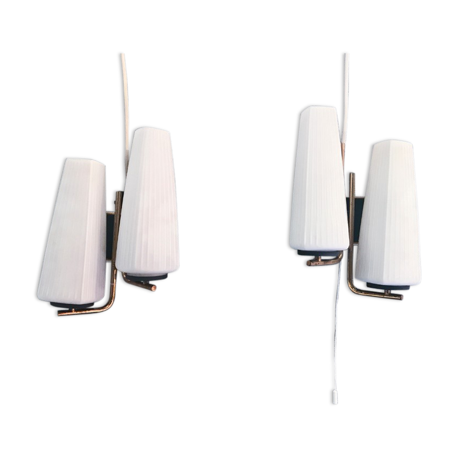 Pair of vintage appliques