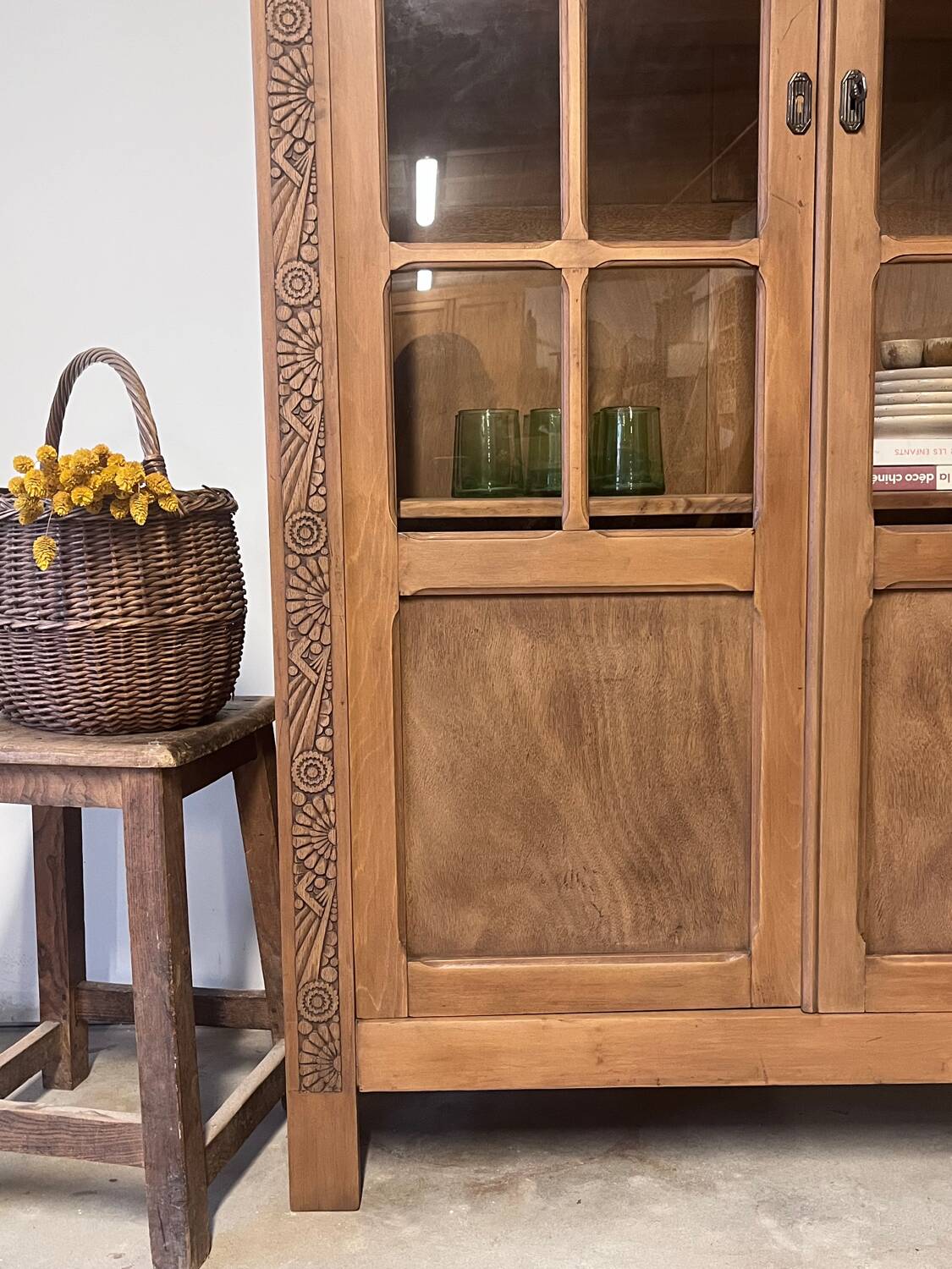 Renovated Art Deco shop window