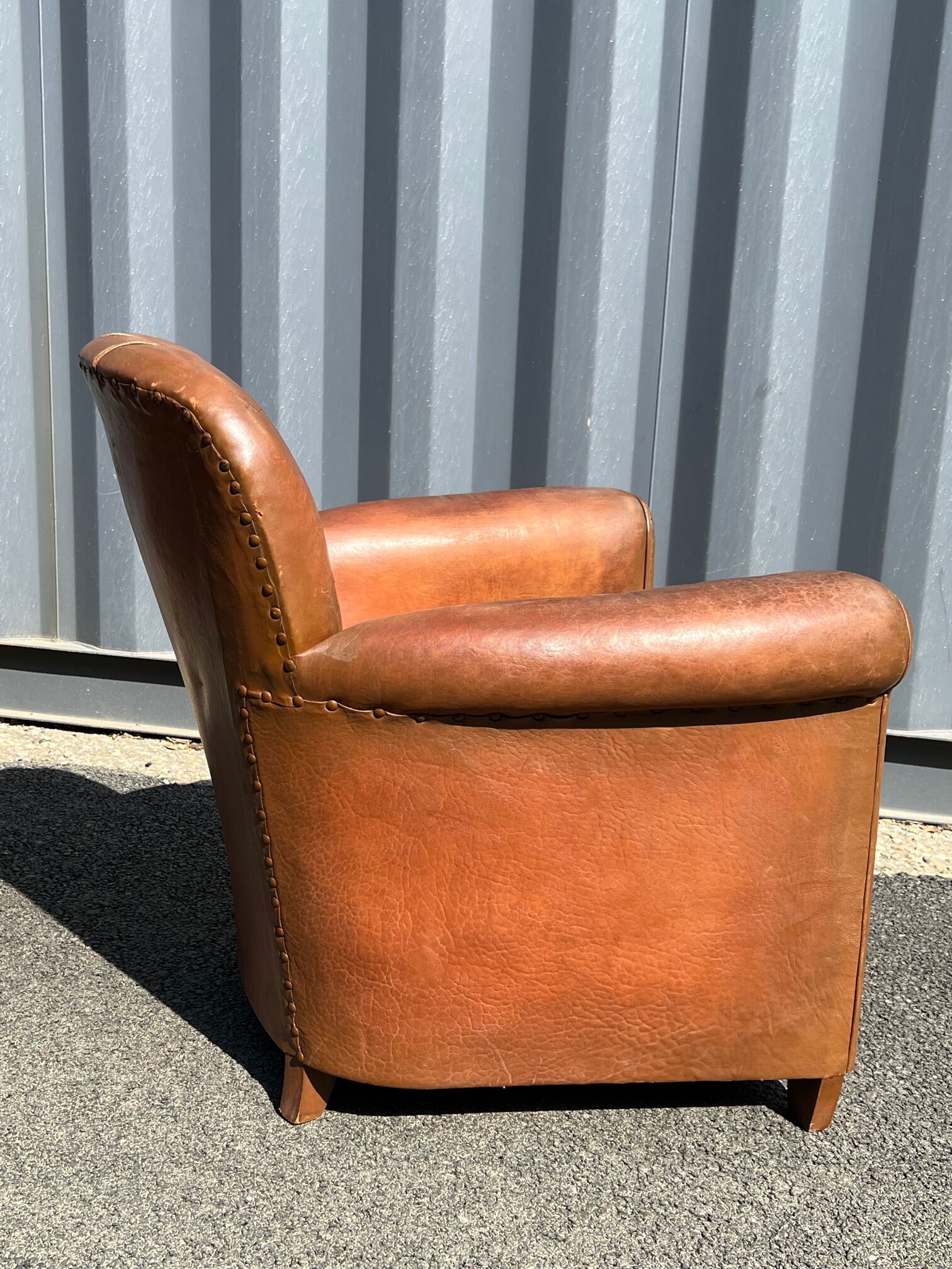 Leather clubs pair from the 1950s